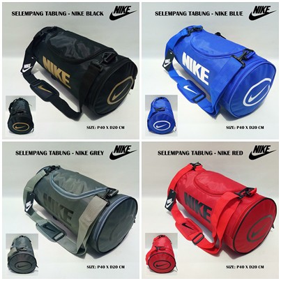 Slempang Sepatu Futsal Olahraga Sepakbola Gym Bag Tabung NIKE