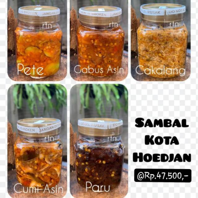 

SAMBAL KOTA HOEDJAN ● SAMBAL CAMPUR VARIASI