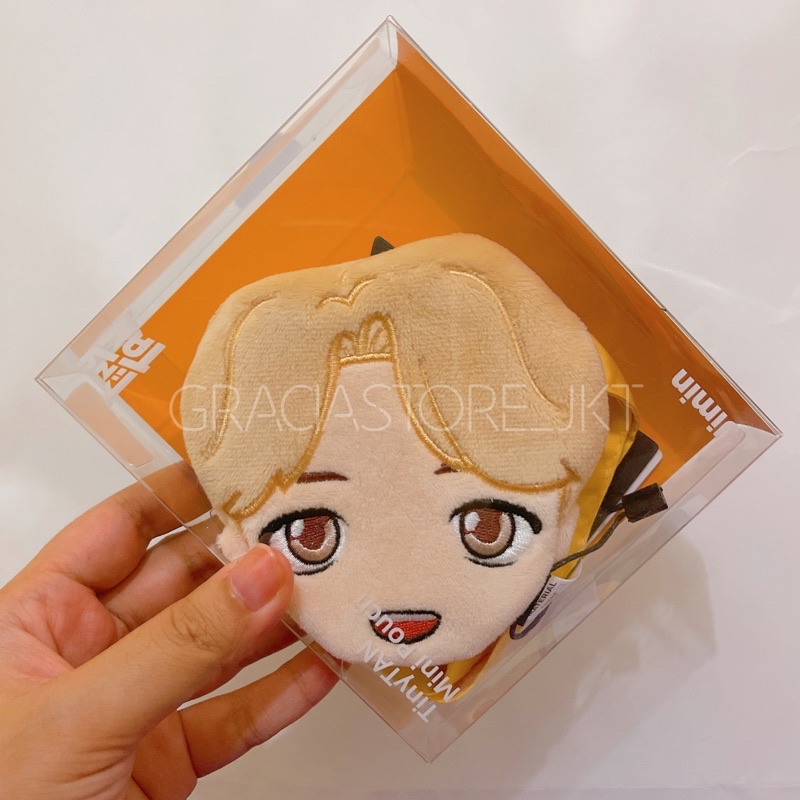 OFFICIAL MERCH BTS Mini Pouch Tiny Tan (JIMIN)