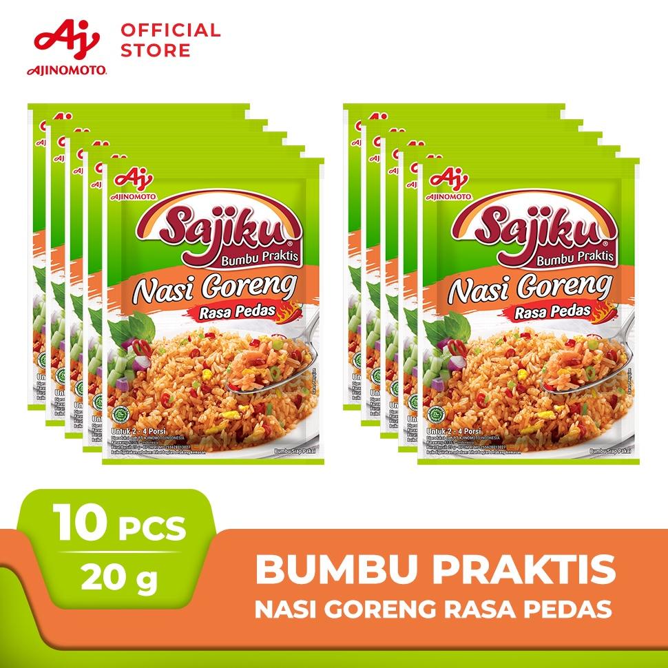 

SAJIKU Bumbu Praktis Nasi Goreng Pedas 20g (10 pcs)