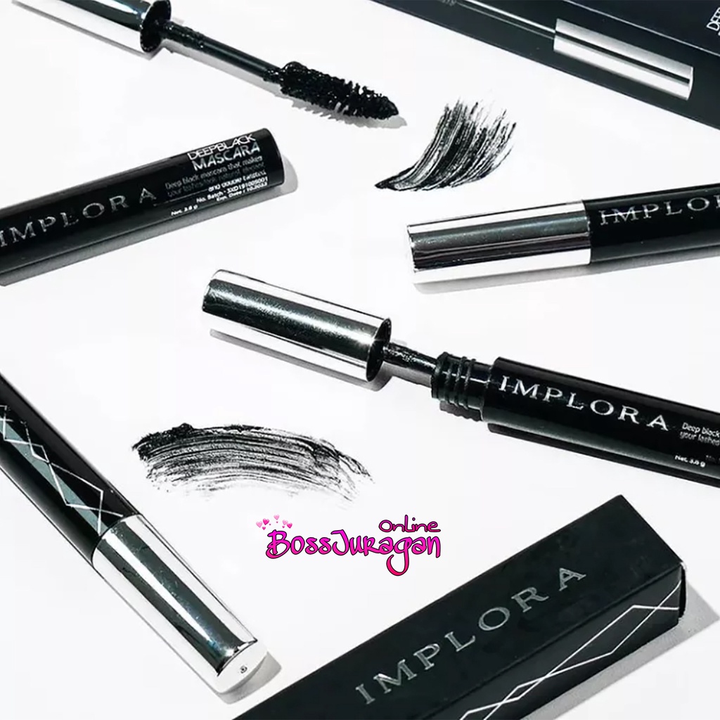 (BOSS) (NEW) Implora mascara new pack - Deep black