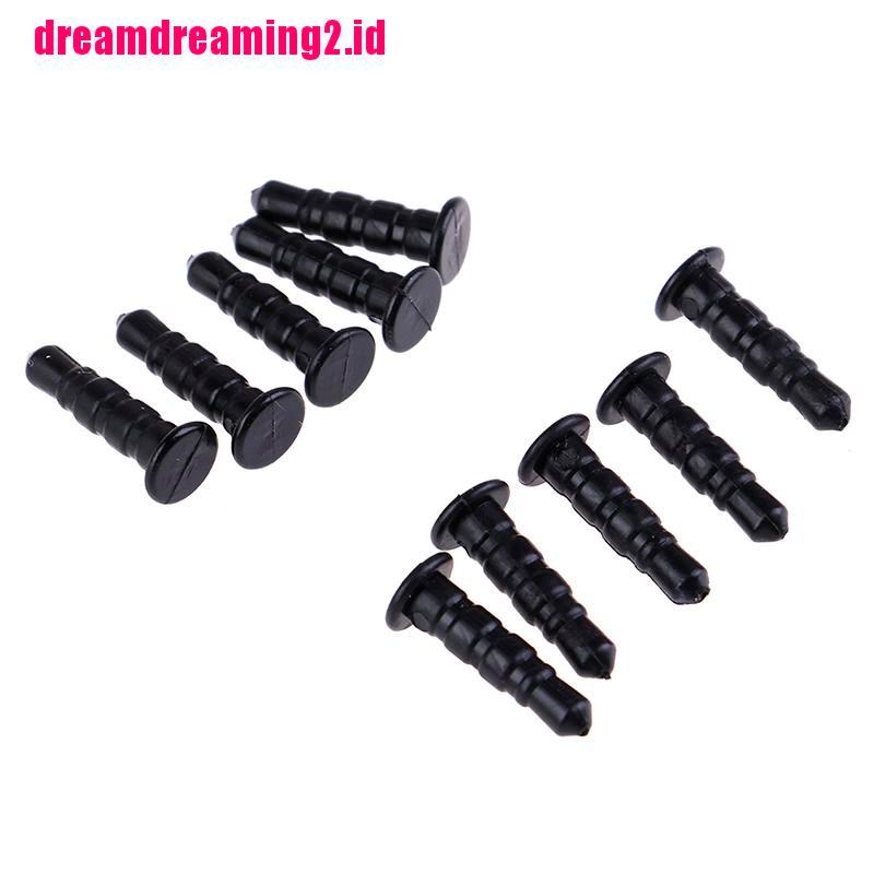 （✔✔❤10pcs plug Penutup Lubang Earphone 3.5mm Anti Debu Bahan Plastik