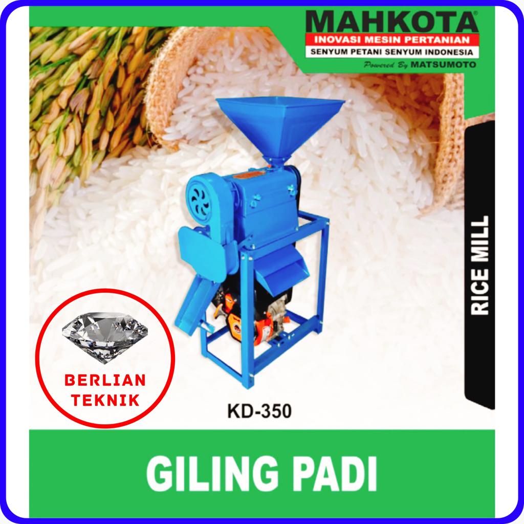 Gilingan Padi Serbaguna Mahkota KD 350