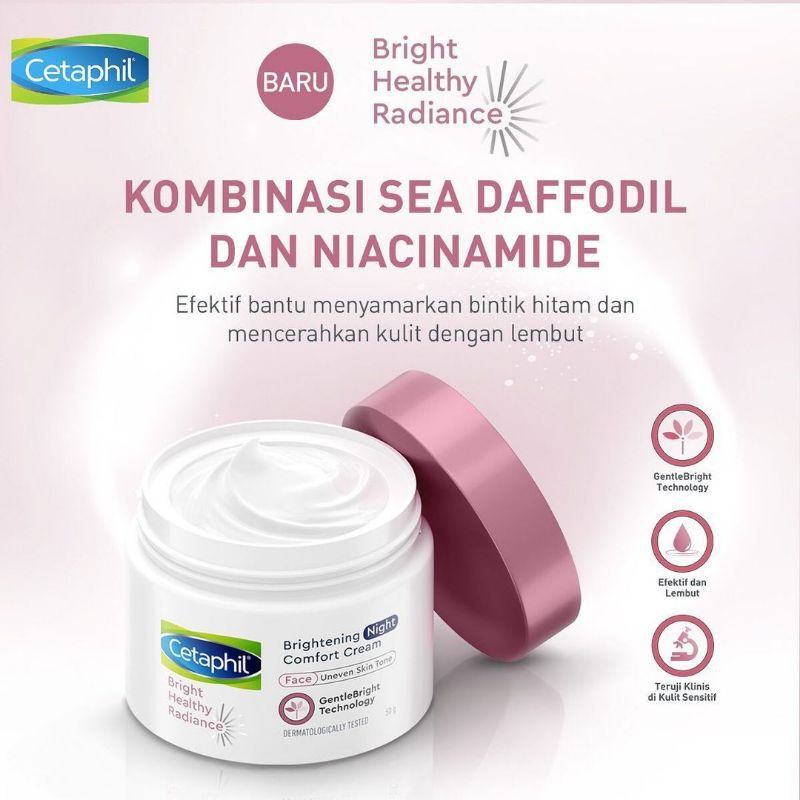 Cetaphil Bright Healthy Radiance - Night Comfort Cream 50gr