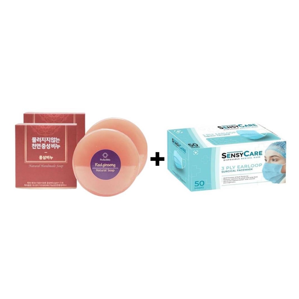 Probubbly Red Ginseng Neutral Soap x Sensycare