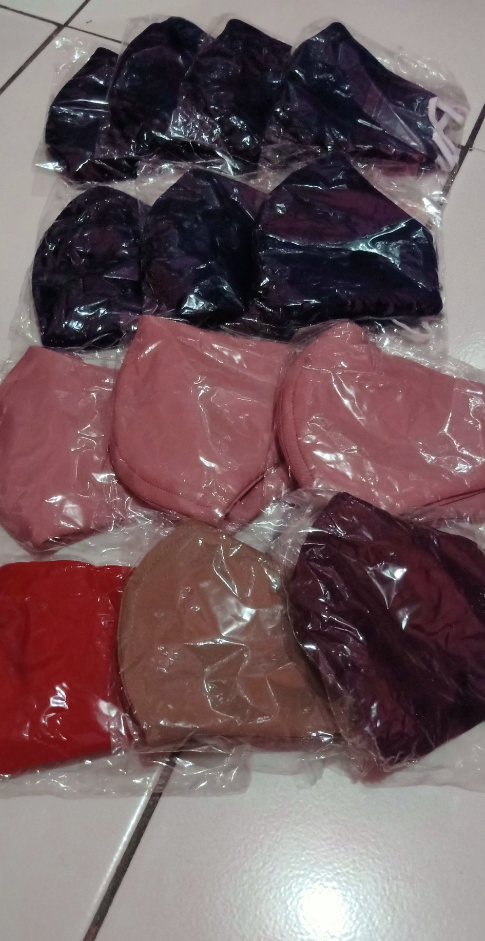 Masker Kain Katun & Scuba Premium!