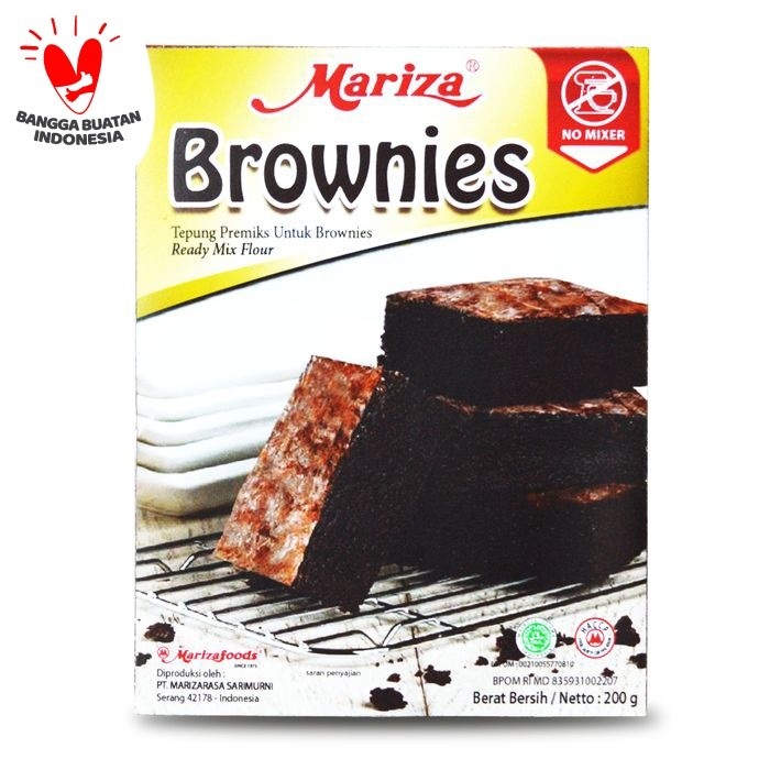 

MURAH Mariza Premix Brownies 200gr