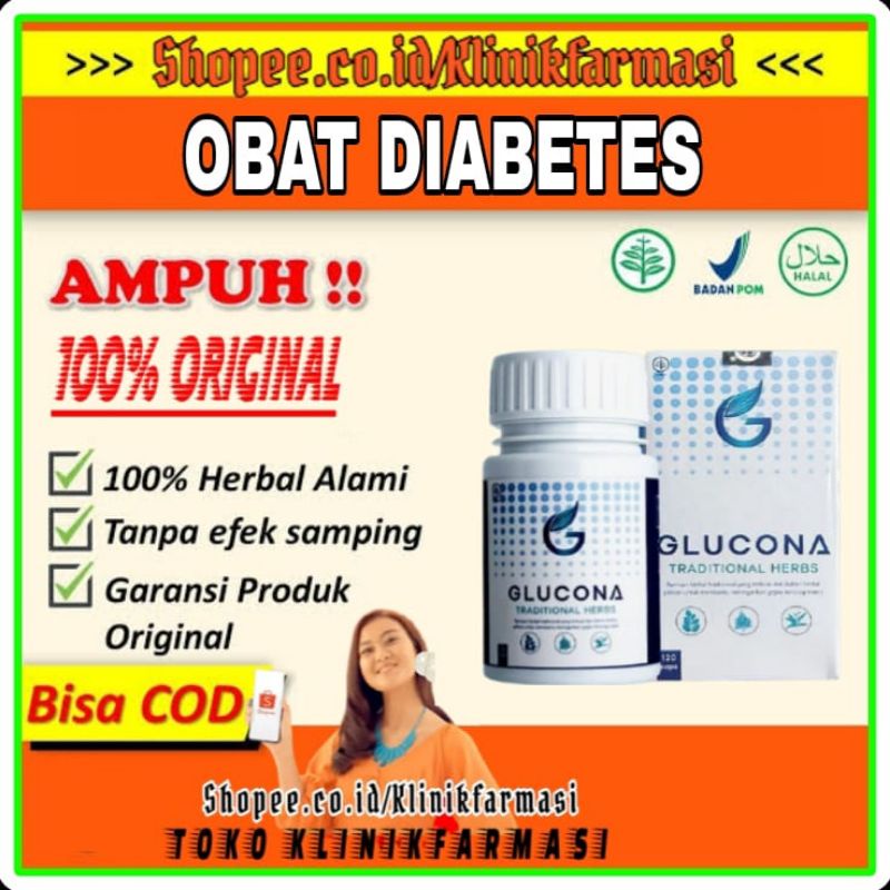 

Glucona Asli Original Obat Herbal Diabetes Membantu Menurunkan Gula Darah