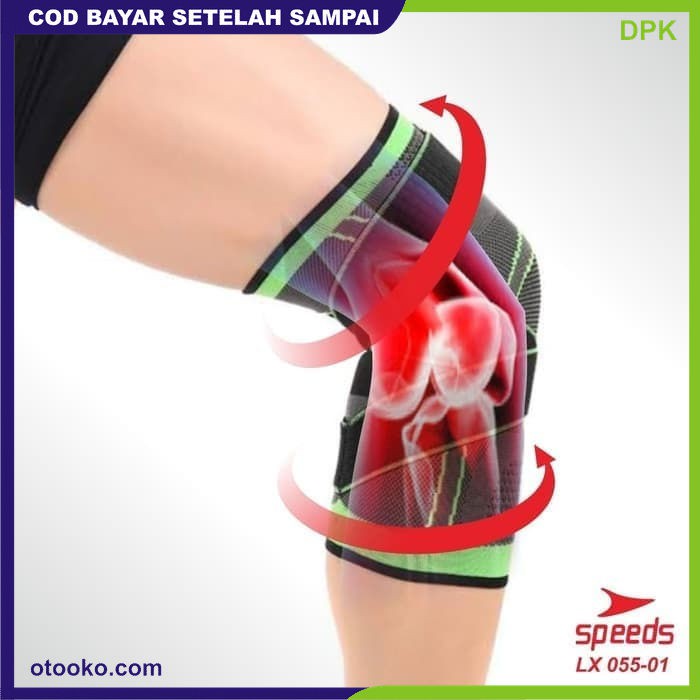 Pelindung Lutut deker Knee Pad Support Compression Protector Fitness