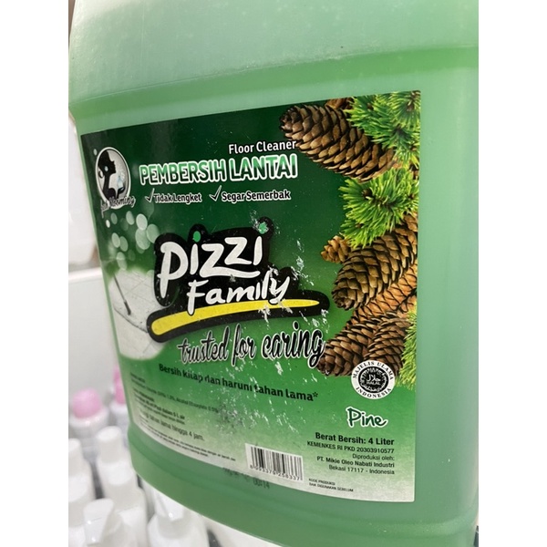 Pizzi Family Pembersih Lantai Floor Cleaner 4L