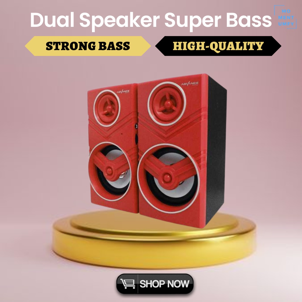 Advance Pengeras Suara Audio Home Theater Teater Portable Soundbar Speaker Spiker Speker Subwoofer S