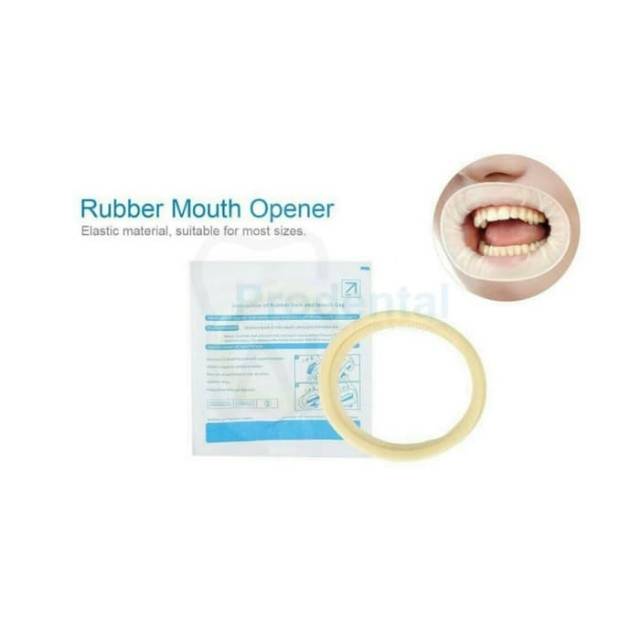 Dental Optragate Rubber Mouth Opener Cheek O Retractor Karet Mouth Gate Pembuka Mulut