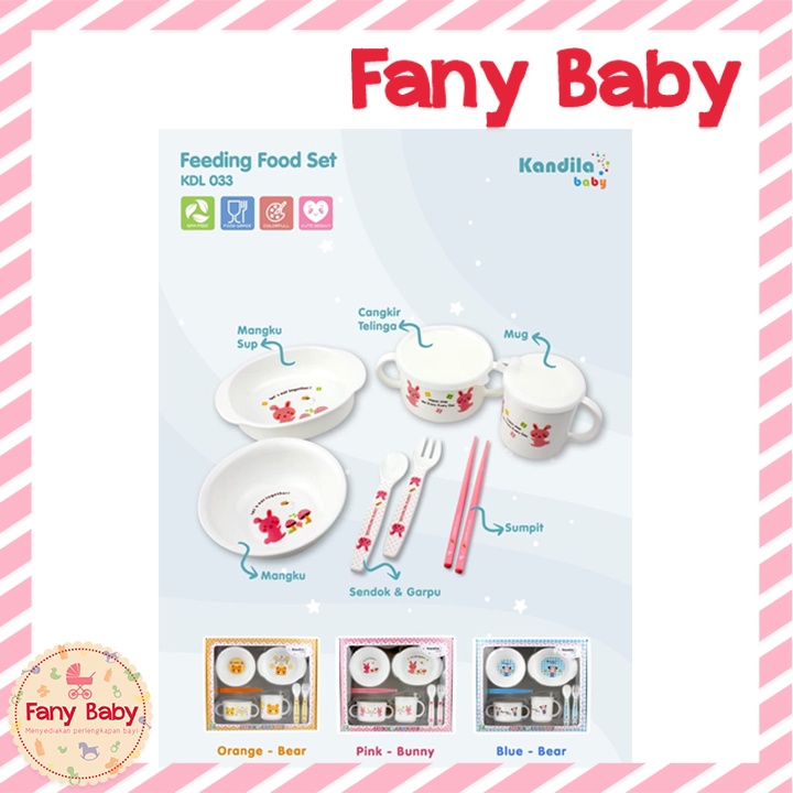 KANDILA BABY FEEDING SET [ KDL 033 ]