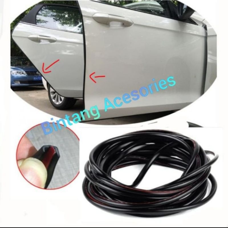 List pintu karet dekorasi mobil sigra (5 mtr)