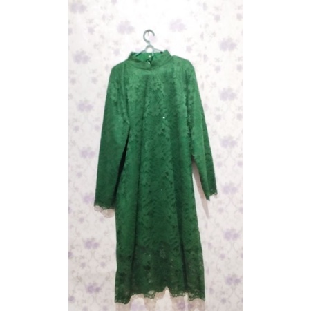 Kebaya Atasan Hijau Kondangan