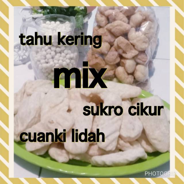 Paket hemat ,sukro cikur ,cuanki lidah dan tahu kering only 46rb aja .termurah