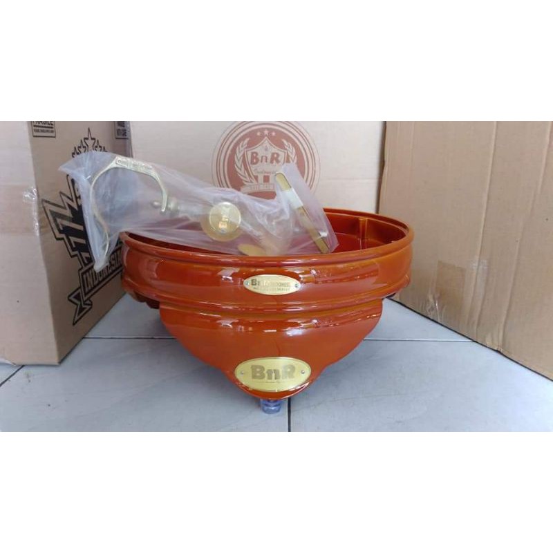 Tebok BnR natural / tebok lovebird BnR coklat bahan pvc lovebird bnr