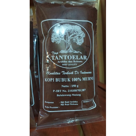 

Kopi bubuk murni Robusta dan Arabika