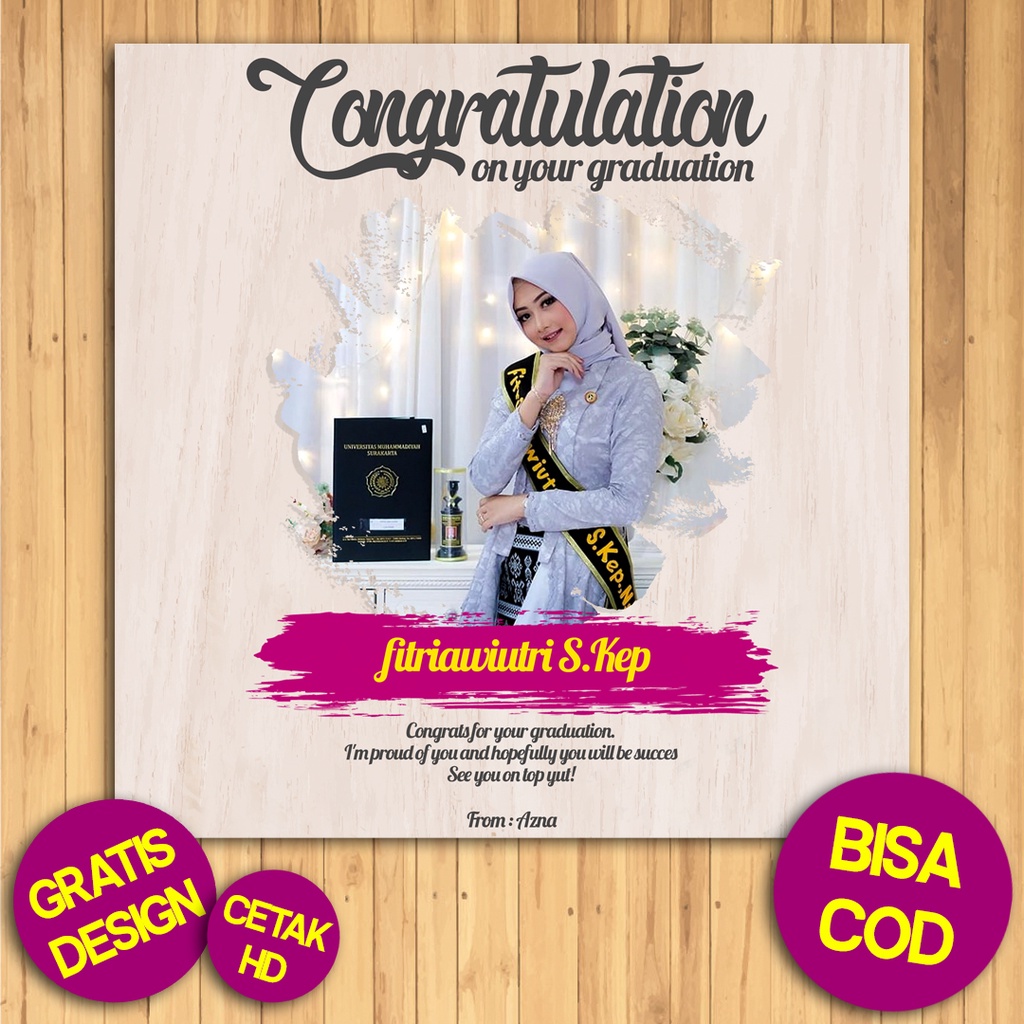 Custom Kado Hadiah Ultah Murah - Hiasan Dinding Ulang Tahun - Custom Hadiah Ultah Pacar - Custom Hia