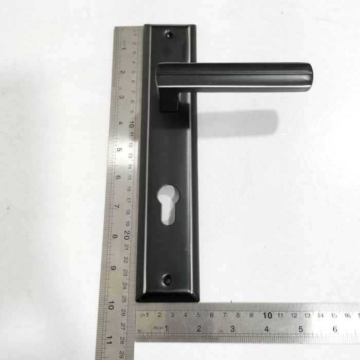 Kunci Pintu Rumah + Silinder KOMPLIT CHANEL BLACK BESAR (G7113)