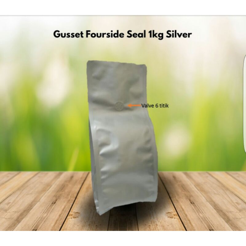 

KEMASAN KOPI GUSSET ALUFOIL