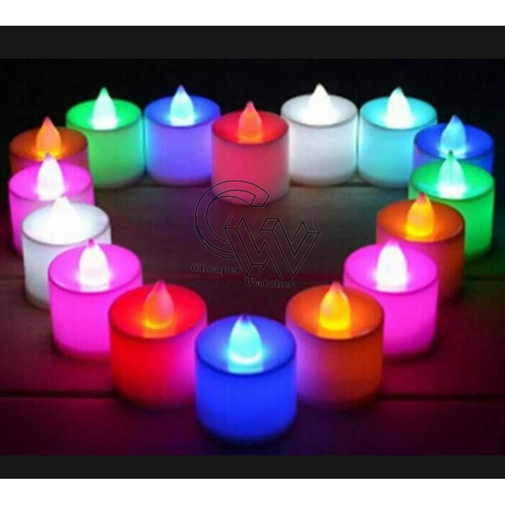 Cheaper-Lampu Lilin Elektrik Lampu Hias LED Mini Candle Light Kamar Tidur Dekorasi Rumah Romantis