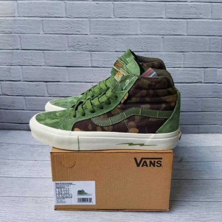 Vans Sk8hi Notchback Defcon Camo Multycam Jungle High Version