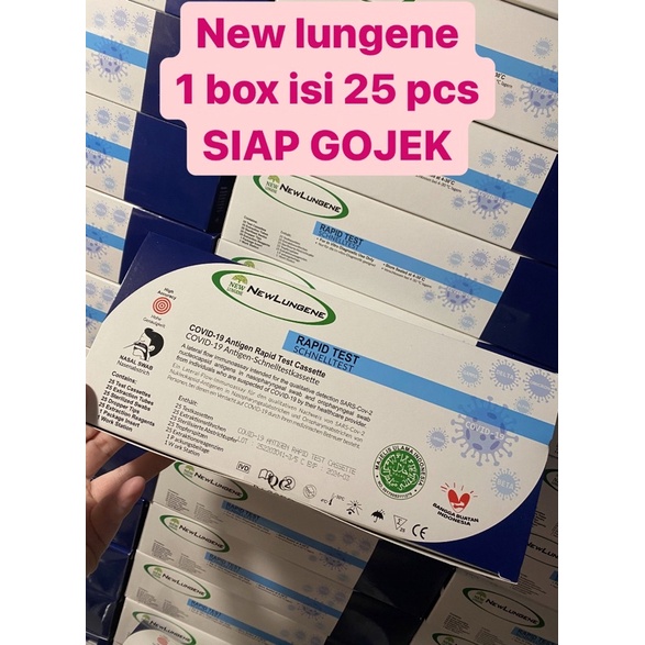 New Lungene Antigen Mandiri Alat Rapid Tes Metode Hidung