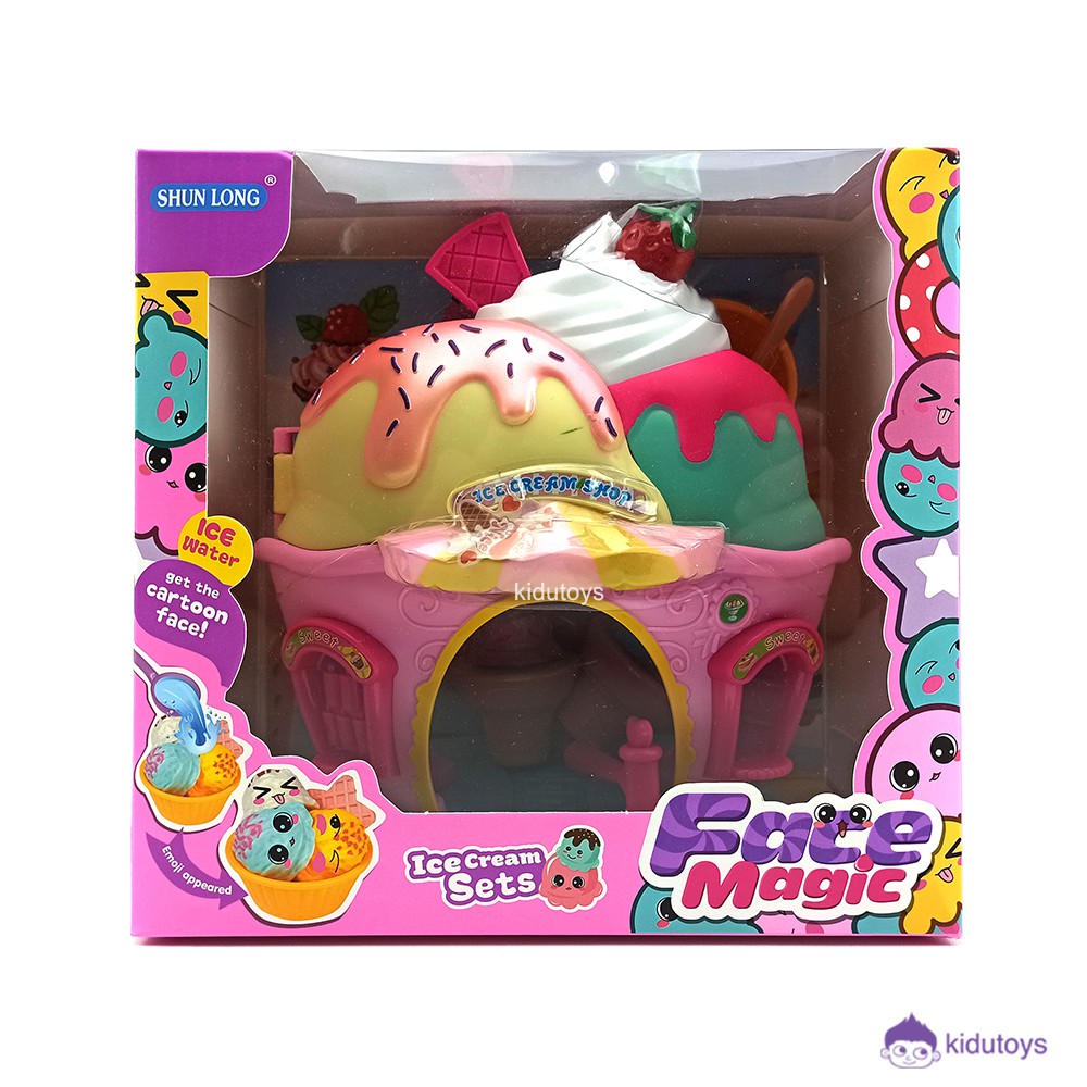 Mainan Anak Ice Cream Shop Face Magic Kidu Toys