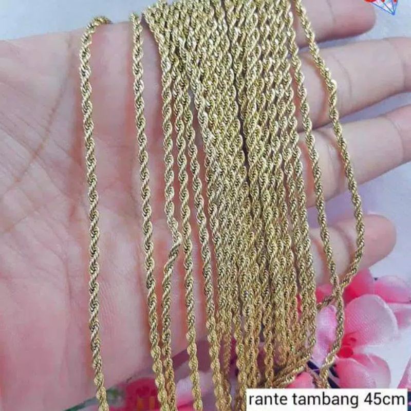 [murah] KALUNG TITANIUM MURAH ANTIKARAT ORIGINAL