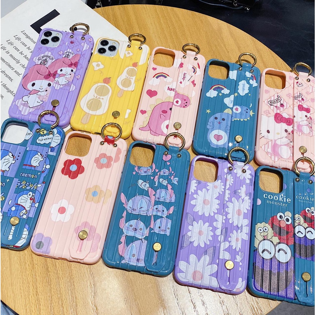 Case Luggage City + Holder Samsung A71 - Oppo A91