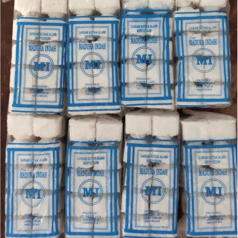 

Garam kotak alami BERYODIUM cap MADURA INDAH