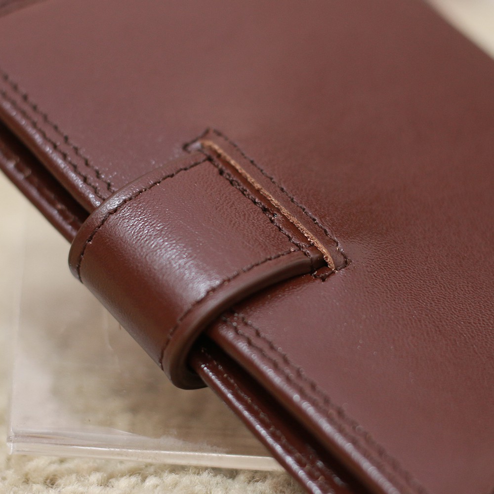 DOMPET KULIT KARTU MINI CARD ORGANIZER 19 SLOT KARTU &amp; ADA SLOT UANG BAHAN KULIT SAPI ASLI CH02