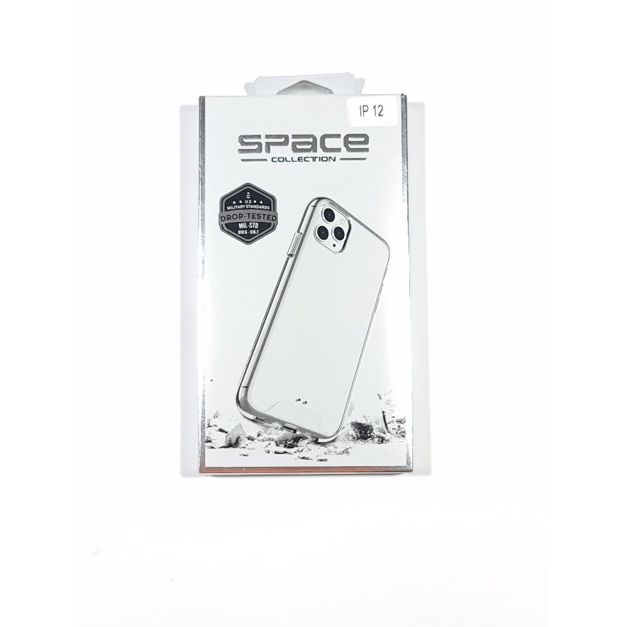 C121 Iphone 12 / 12 PRO / 12 MINI / 12 PRO MAX  Premium Military Space Clear Premium Case