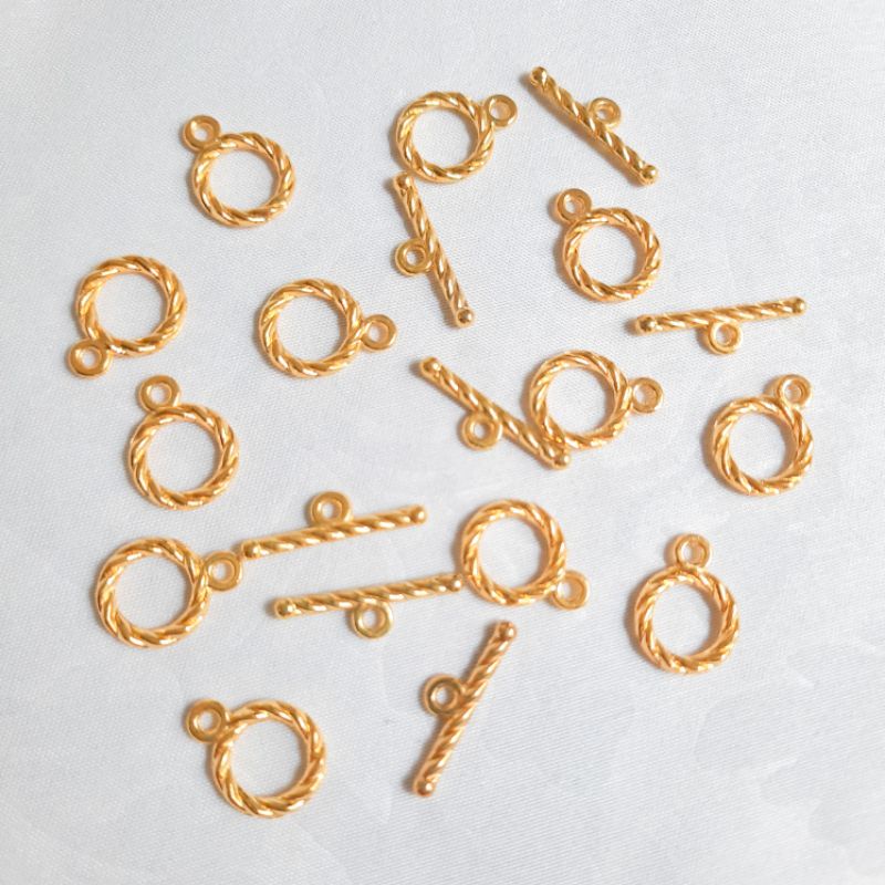 3 PASANG KAIT SOULMATE ULIR | KAIT SEPULUH | KAIT GELANG KALUNG DIY PEMBUATAN PERHIASAN