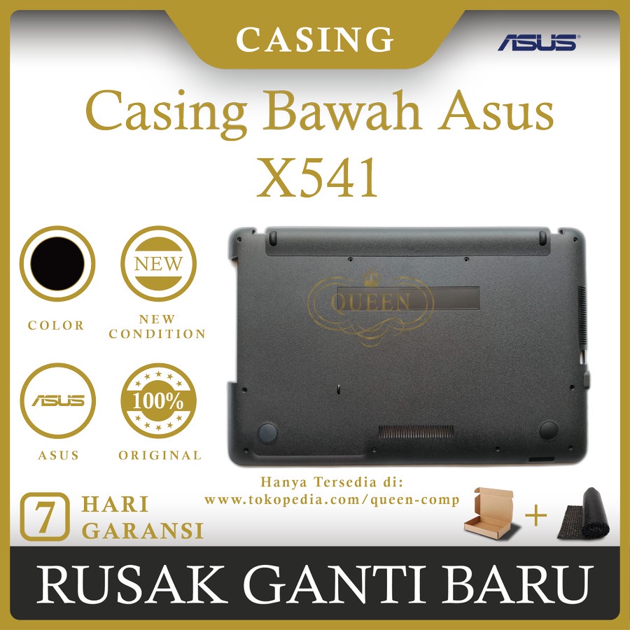 CASING BAWAH LAPTOP ASUS X541 X541SA X541LA X541UA Original