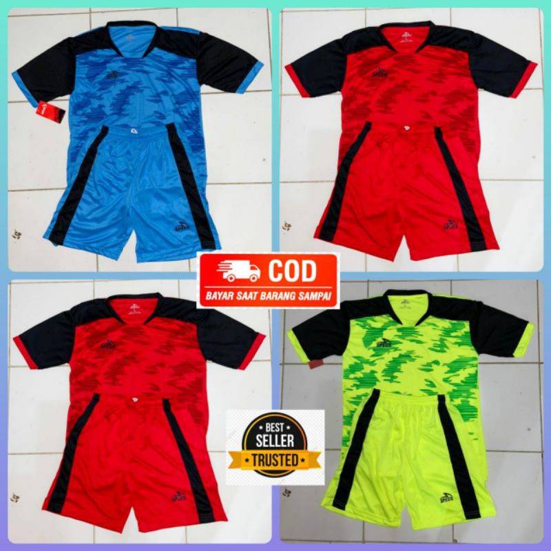 ( BANTING HARGA ) STELAN FUTSAL DAN BOLA SPECS / BAJU BOLA DAN FUTSAL SPECS ( COD )