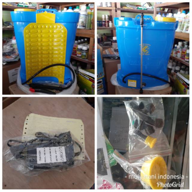 Tangki Sprayer Elektrik 16 liter kresna aki 12 A