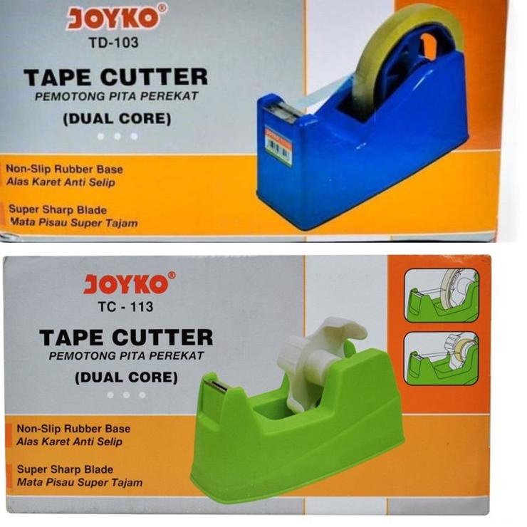 

Raih Diskon Tape Dispenser Tempat Isolasi 1inchi 0.5inchi JOYKO TD-103 / TC-113 h73➱