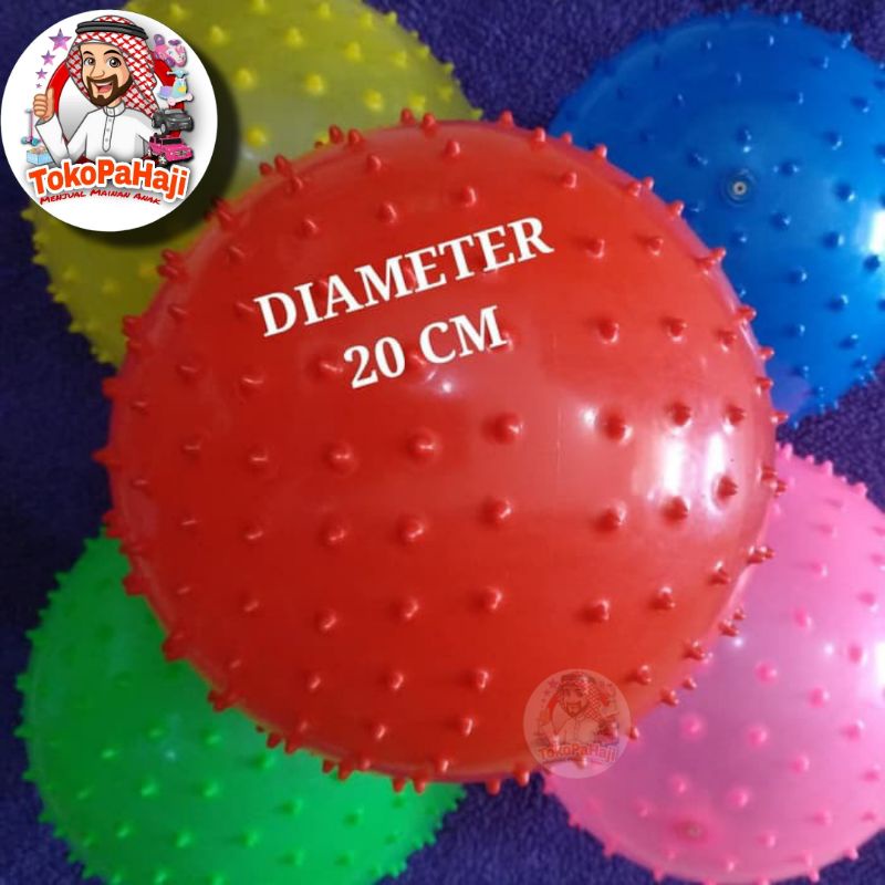 BOLA DURI / BOLA KARET / MAINAN BOLA DURI