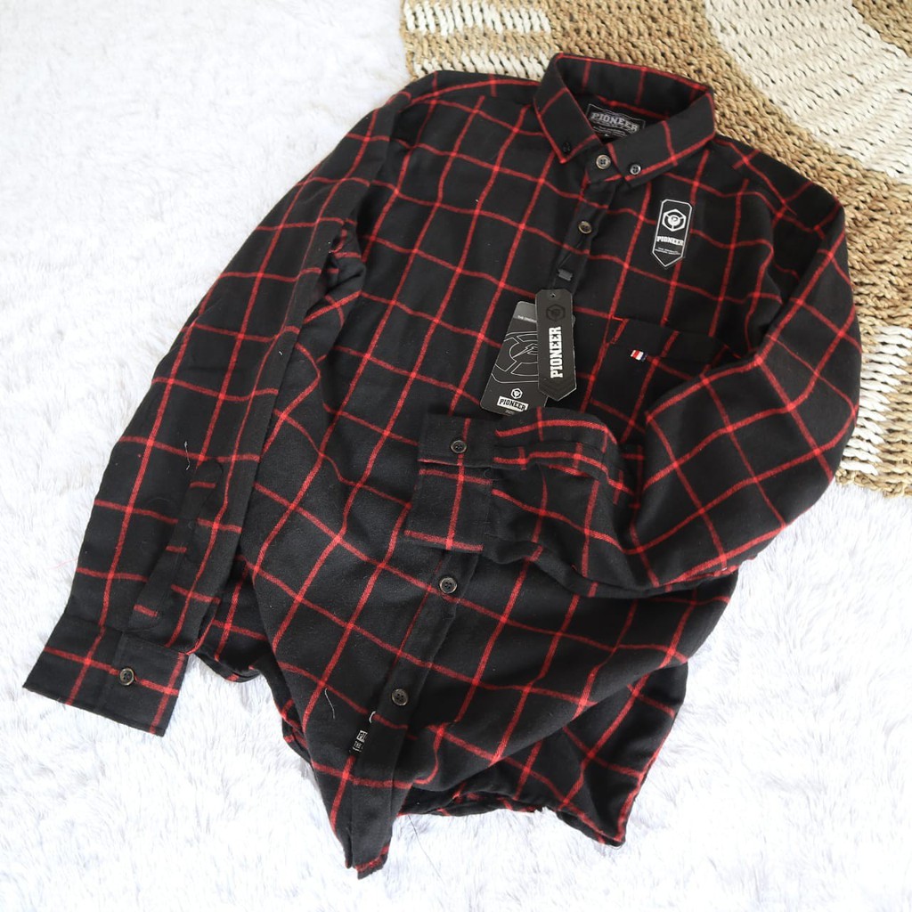 Kemeja Flanel Pria Lengan Panjang Flanel Pria Lengan Panjang Kemeja Pria Casual Premium Distro 001