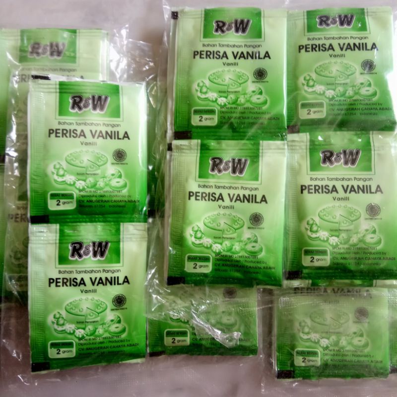 

Vanili sachet R&W / Rajawali | Perisa Vanila 2gr