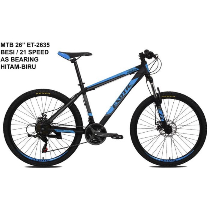 Dijual Sepeda gunung MTB 26 Exotic ET 2635 Murah