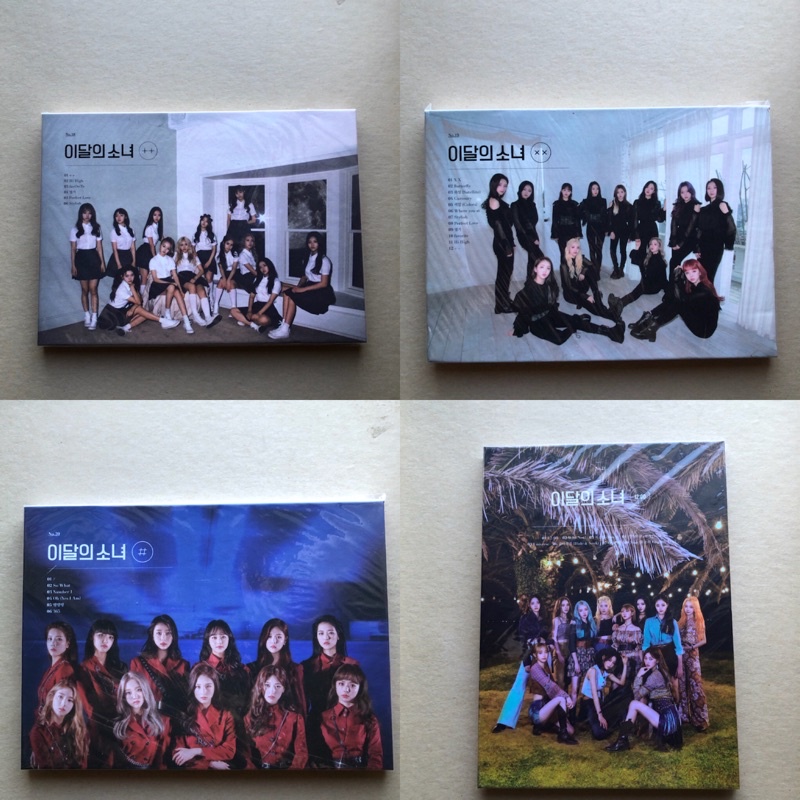 FOR SALE 1st press  LOONA ALBUM , LOONA ALBUM, LOONA ++ , LOONA xx , LOONA # , LOONA MIDNIGHT , LOON