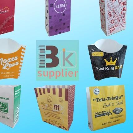 

Kantong Kertas Flatbag besar 100pcs / Satchel Bag
