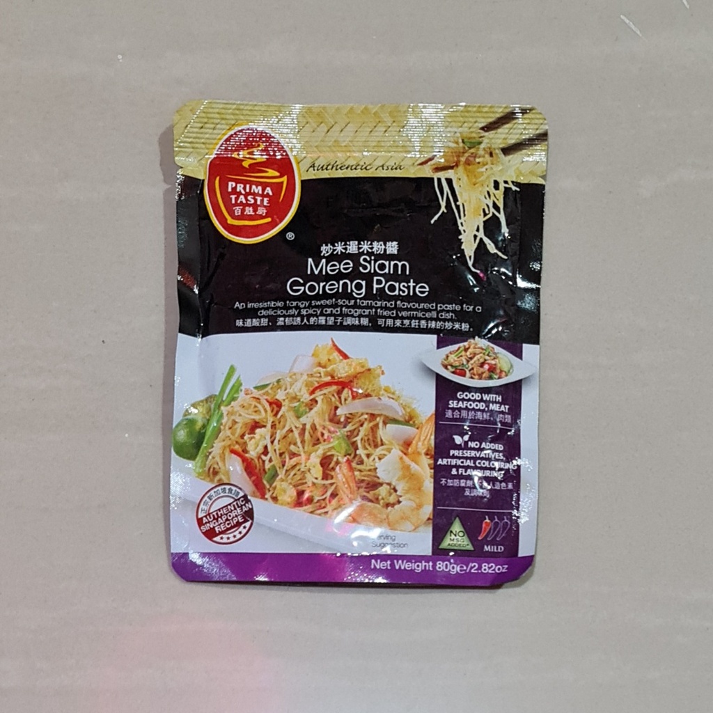 Bumbu Prima Taste Mee Siam Goreng Paste 80 Gram