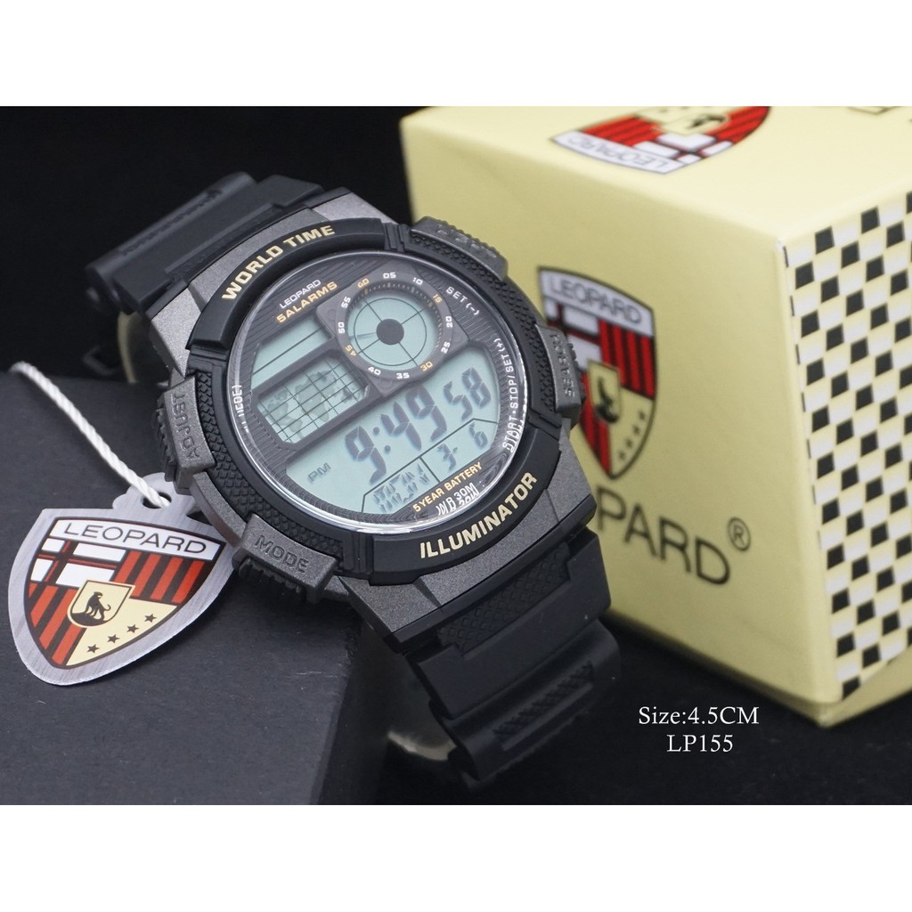 Jam tangan Pria Leopard Original watch