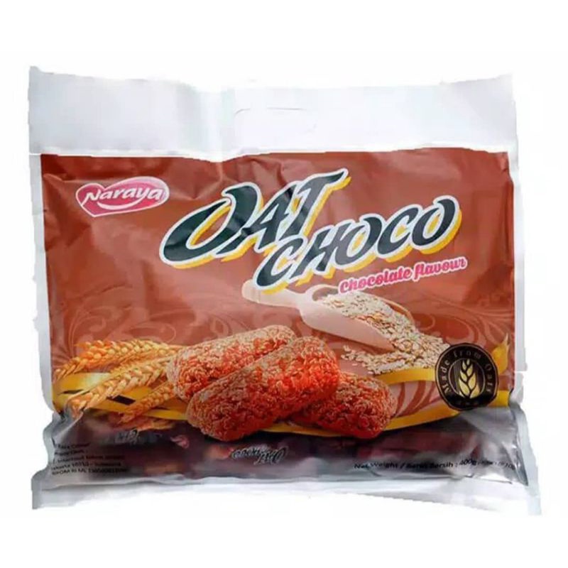 

NARAYA OAT CHOCO COKLAT 400GR (40pcs x 10gr) MURAH ENAK