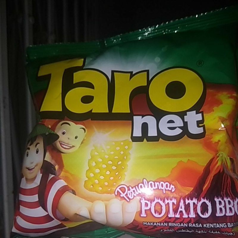 

taro net snack makanan ringan 30gr