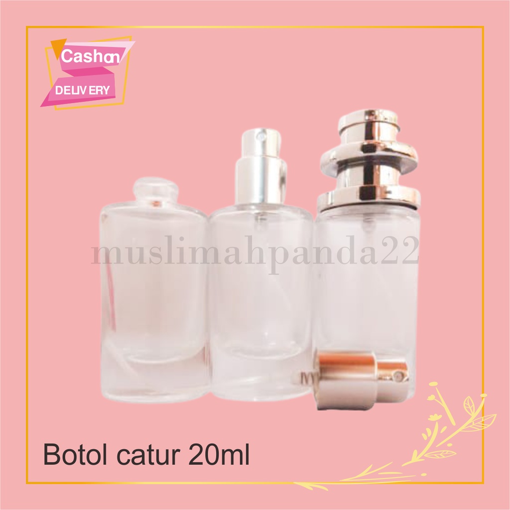 Botol Kaca Catur Drat 20ML